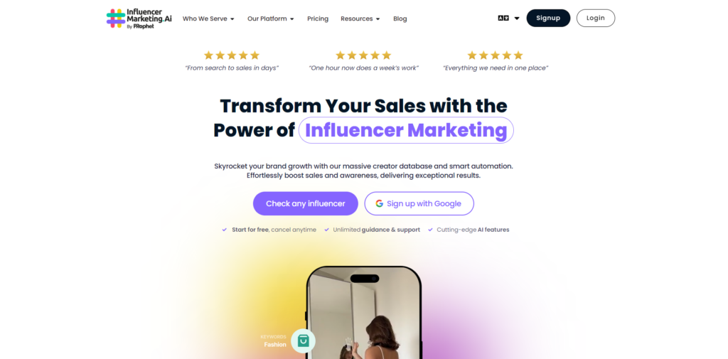 Influencer Marketing AI