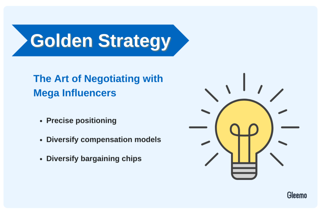 The Art of Negotiating with Mega Influencers