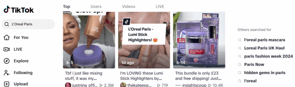 L'Oreal Paris Gift Set L'Oreal Paris gift box product image
