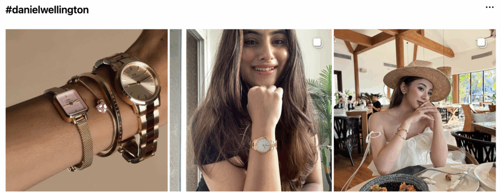 Daniel Wellington and Instagram Influencers