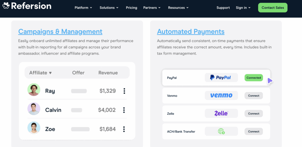 Key Features of Refersion
